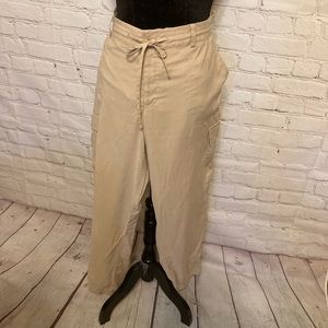 Lauren by Ralph Lauren Khaki Cargo Pant